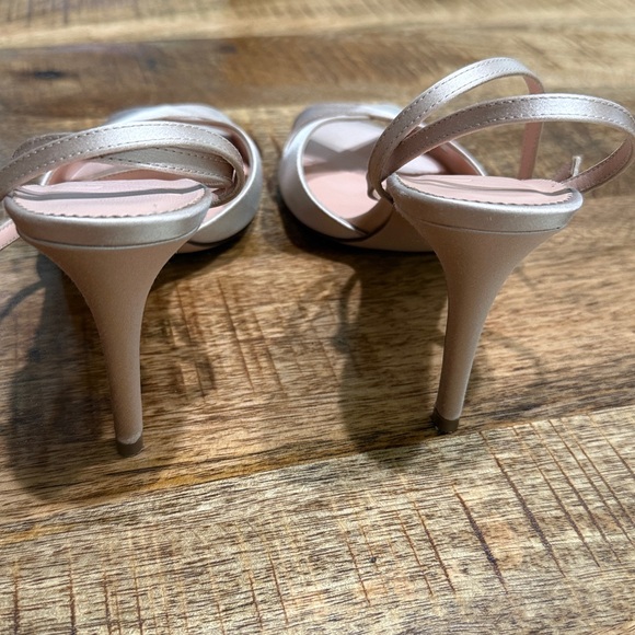 J.Crew 298 Collection Rylie Satin Peep Toe Sandals / Heels NWT - Picture 5 of 11